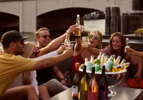 Aperitif-Boot Amsterdam