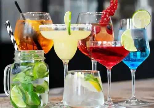 Verschillende cocktails