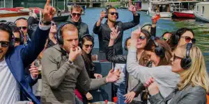 Silent disco boot Amsterdam