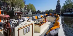 Binnenkant van de dutchman boot