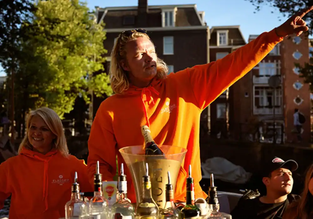 Amsterdam Rundfahrt Kapit&auml;n