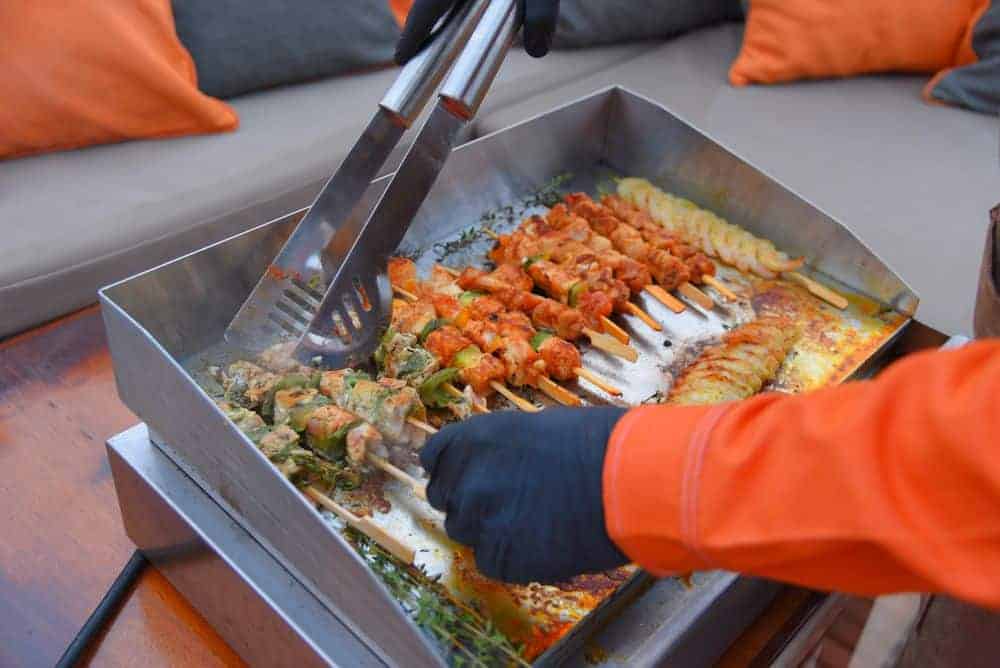 BBQ aan boord