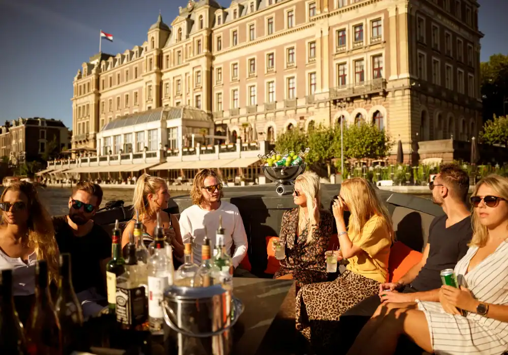 Abfahrtsort Rundfahrt Amsterdam
