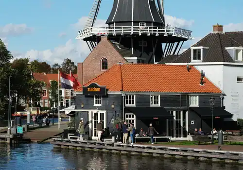 Admire historic buildings in Haarlem