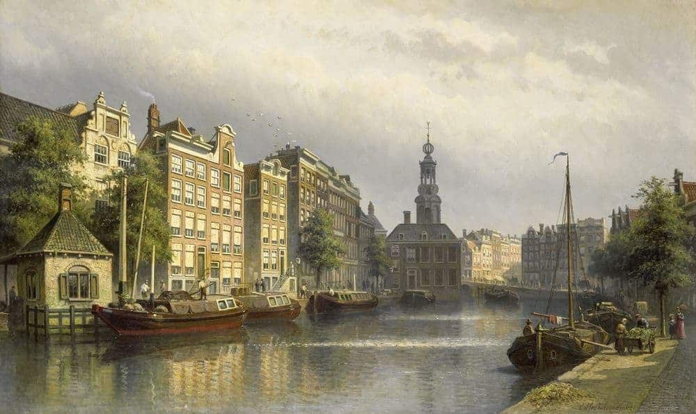 De aanleg van de Amsterdamse grachten