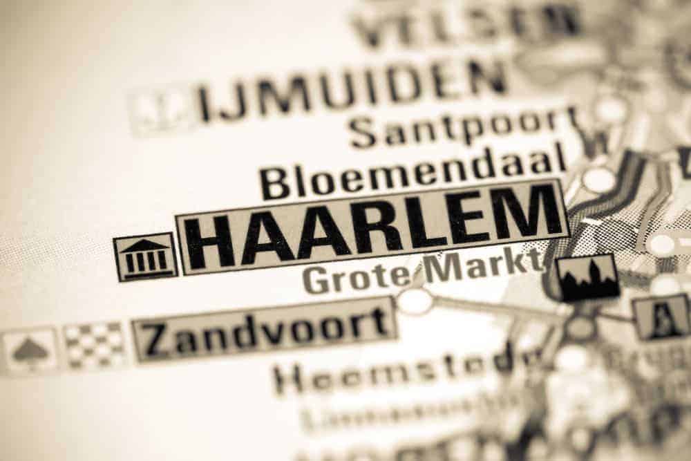 Haarlem kaart vroeger Haarlem kaart vroeger