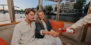 Luxury evening boat tour – Anne Frank House