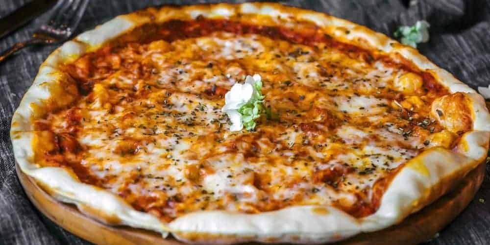 Pizza on the pizza boat Haarlem