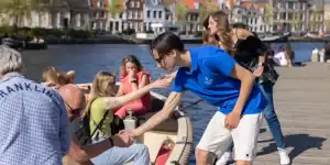 Haarlem boat tour skipper