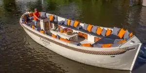 Boating in Amsterdam