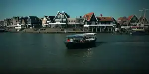 Boating in Volendam