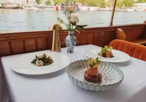 diner cruise amsterdam 3 gangen menu